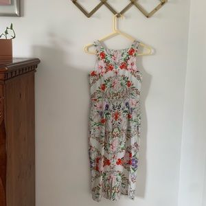 Summer floral dress